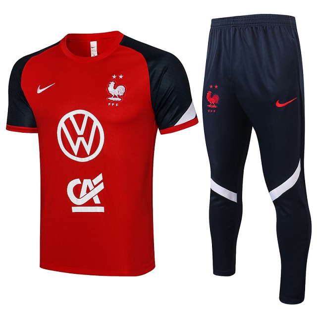 AAA Quality France 21/22 Red Training Kit Jerseys